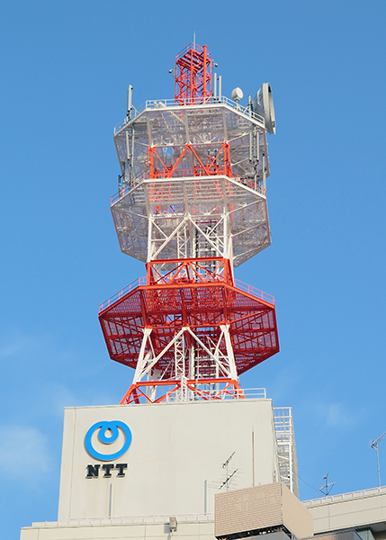 NTT電電ビル電気通信設備工事写真